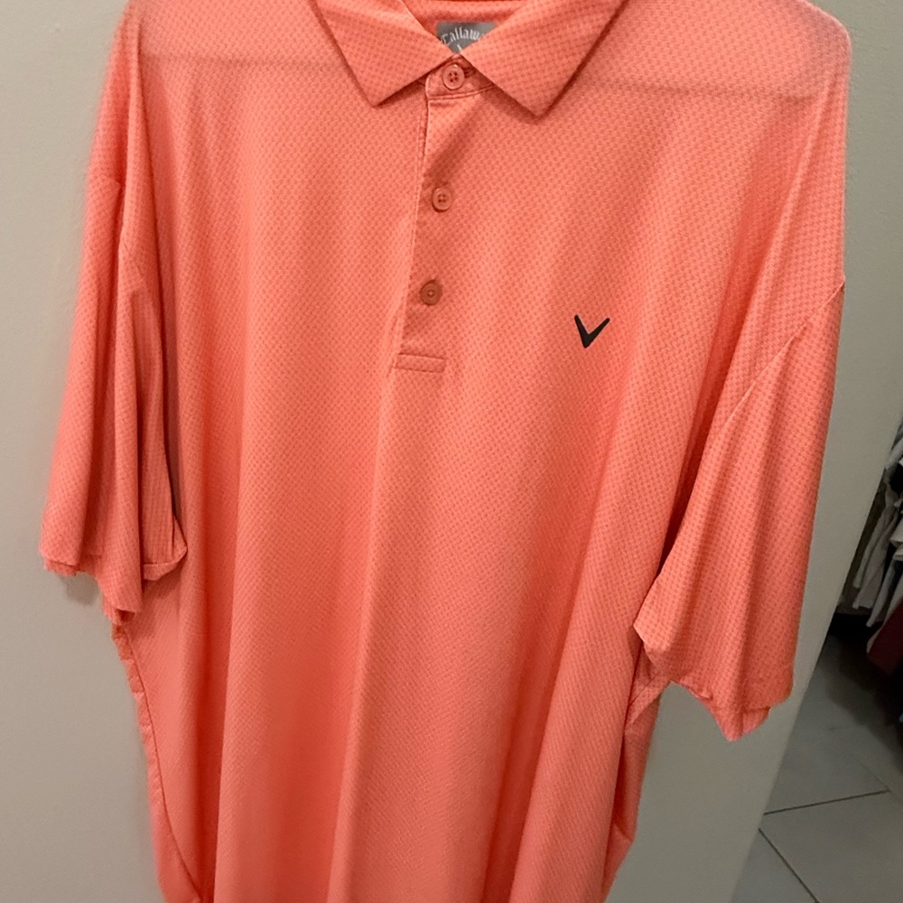Callaway Men's Coral Polo Shirt